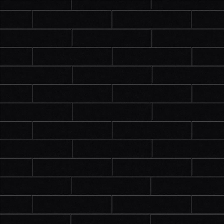 Metro Soho Subway Matte Black 1-3/4"x7-3/4" Porc F/W Tile
