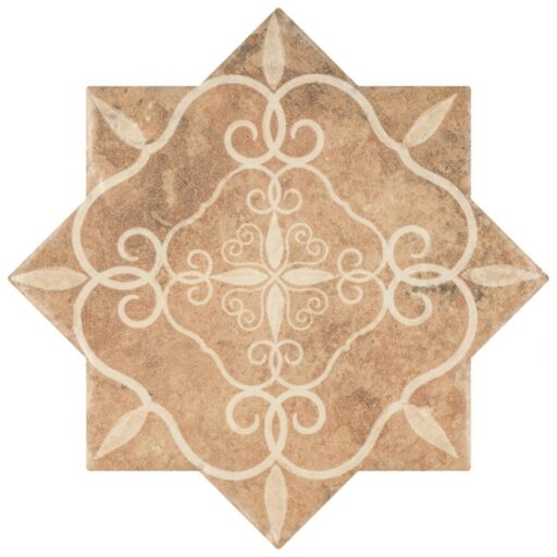 Tech Land Star Fire Temple 6"x6" Porcelain F/W Tile