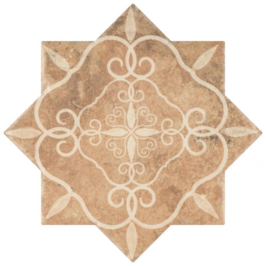 Tech Land Star Fire Temple 6"x6" Porcelain F/W Tile