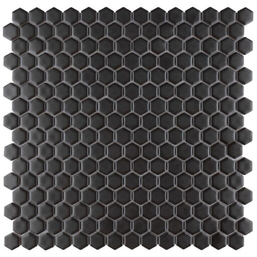 Colmena Hex Matte Gunmetal 11-1/2”x11-5/8” Por Mos