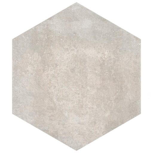 Boston Ferro Hex Bianco 14-1/8"x16-1/4" Porcelain F/W Tile