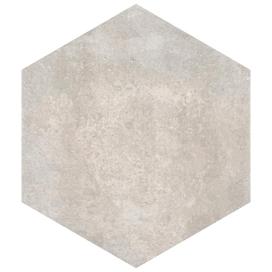 Boston Ferro Hex Bianco 14-1/8"x16-1/4" Porcelain F/W Tile