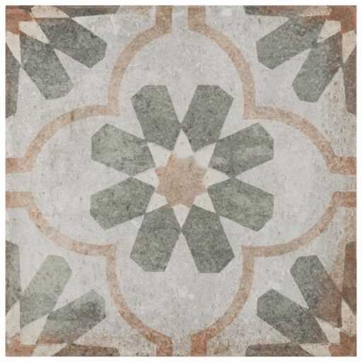 D'Anticatto Decor Florence 8-3/4"x8-3/4" Porcelain F/W Tile