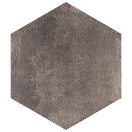D'Anticatto Hex Notte 11"x12-3/4" Porcelain F/W Tile