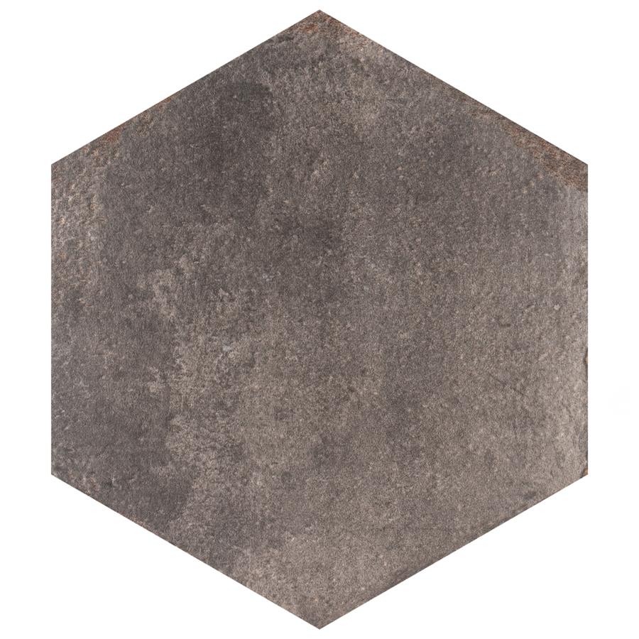 D'Anticatto Hex Notte 11"x12-3/4" Porcelain F/W Tile