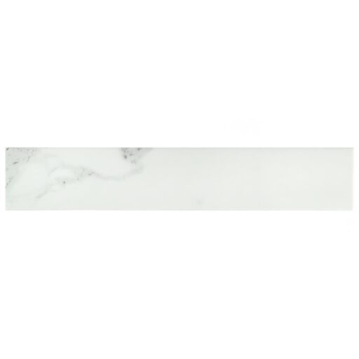 Tinos White 3-1/8"x17-3/8" Porcelain F/W Tile