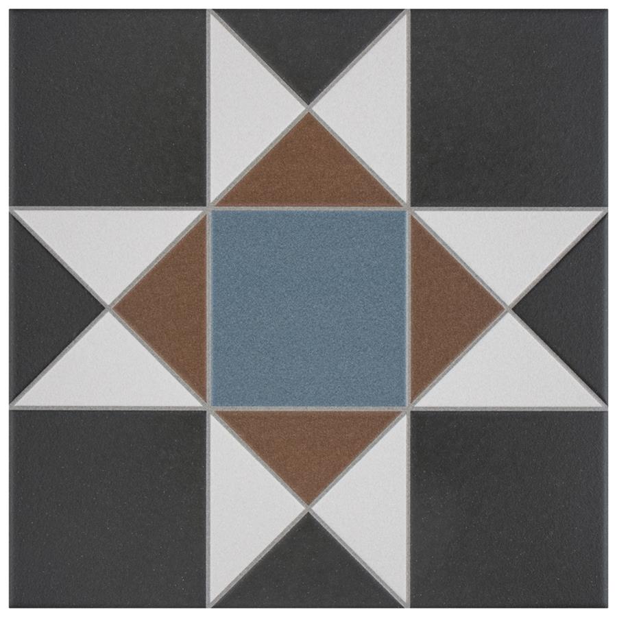 Vanity Nouveau 13"x13" Porcelain F/W Tile HV-2