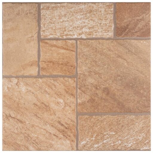 Azores Beige 17-7/8"x17-7/8" Porcelain F/W Tile