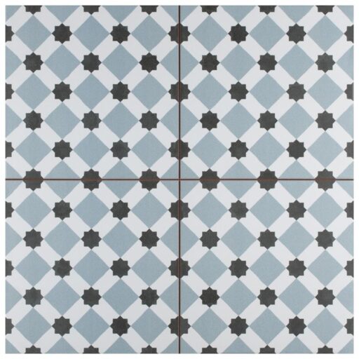 Henley Ice 17-5/8" x 17-5/8" Ceramic Floor/Wall Tile