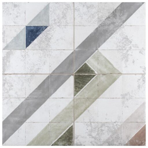 Kings Marais Colors 17-3/4" x 17-3/4" Porcelain F/W Tile