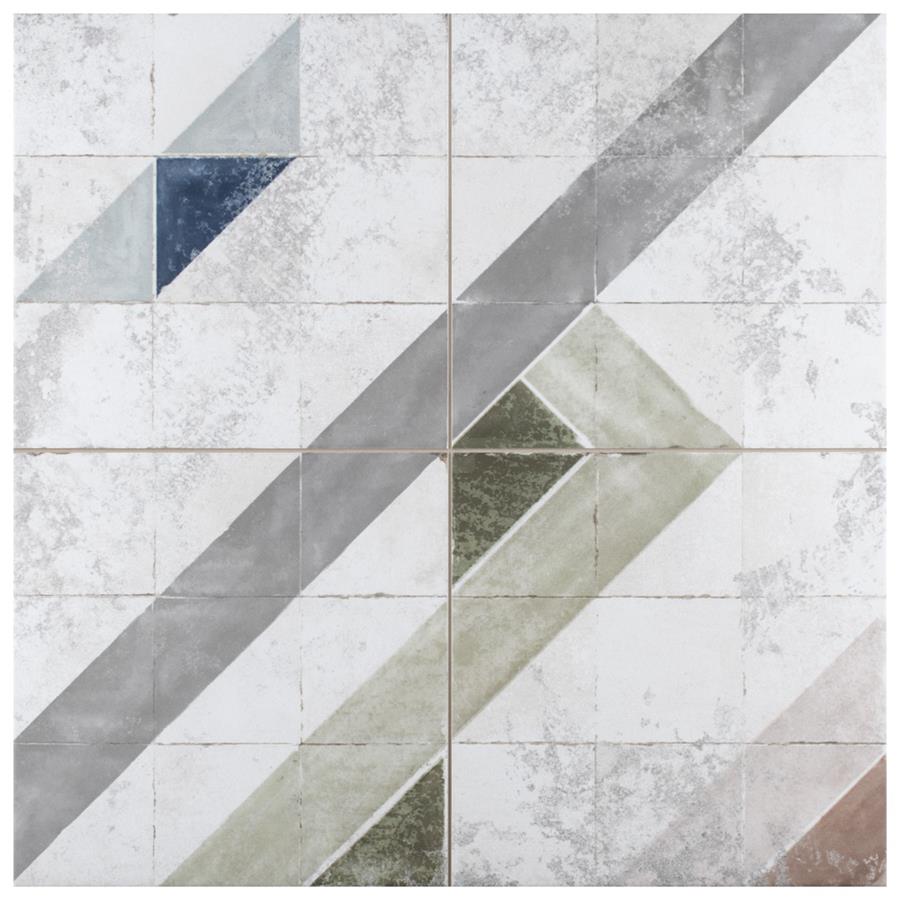Kings Marais Colors 17-3/4" x 17-3/4" Porcelain F/W Tile