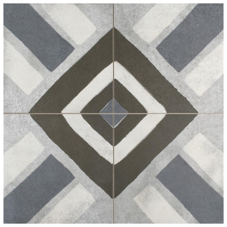 Kings Sena Azul 17-3/4" x 17-3/4" Porcelain F/W Tile