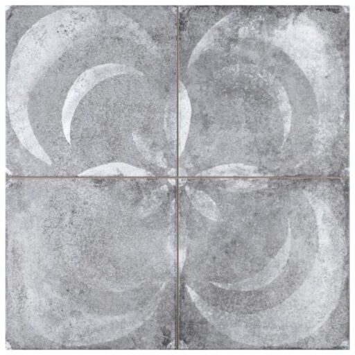 Kings Vendome Gris 17-3/4" x 17-3/4"  Porcelain F/W Tile