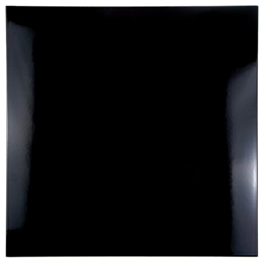 Piano Black 17-3/4"x17-3/4" Ceramic F/W Tile