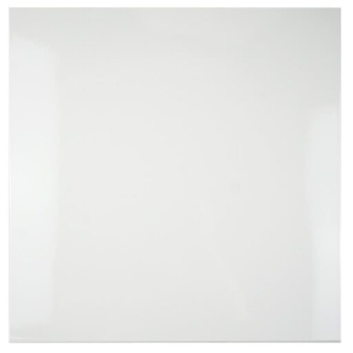 Piano White 17-3/4"x17-3/4" Ceramic F/W Tile