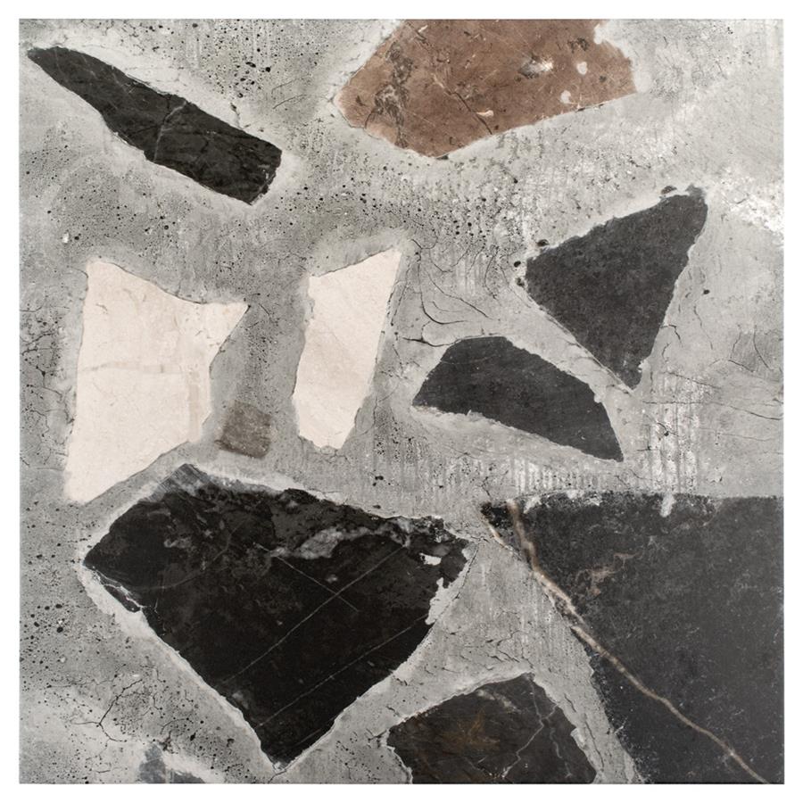 Rialto Decor 17-3/4"x17-3/4" Porcelain F/W Tile