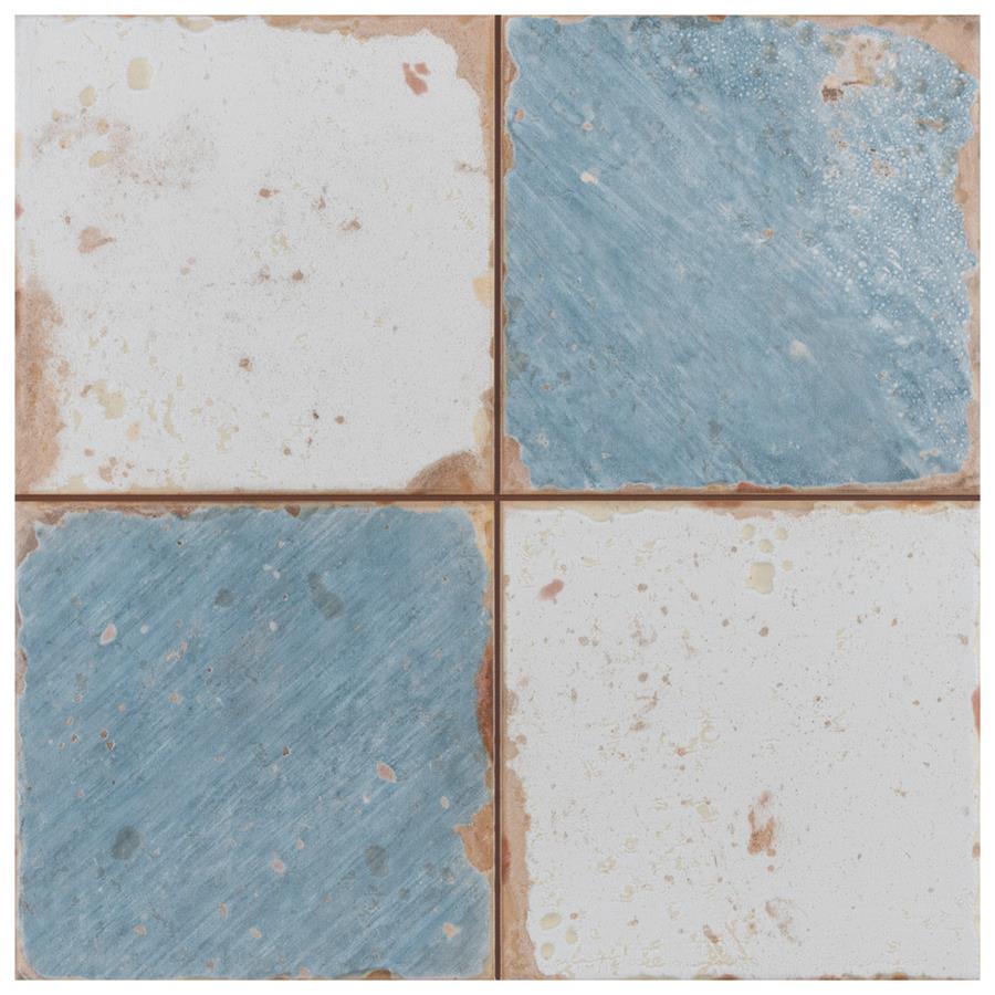 Artisan Damero Azul FS-A 13"x13" Ceramic F/W Tile