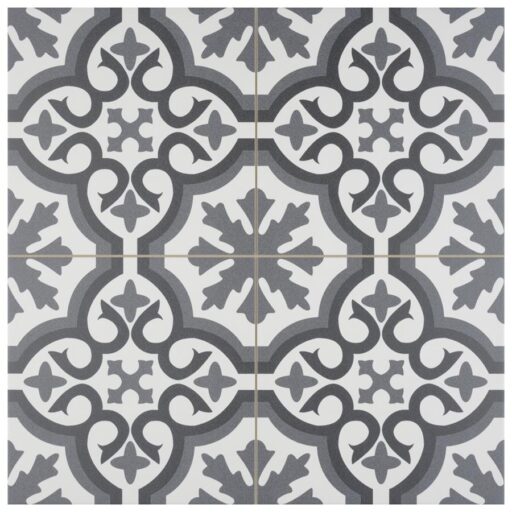 Berkeley Essence Grey 17-3/4" x 17-3/4" Porcelain F/W Tile