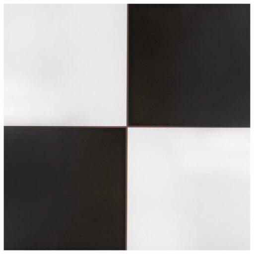 Checker 17-5/8"x17-5/8" Ceramic F/W Tile