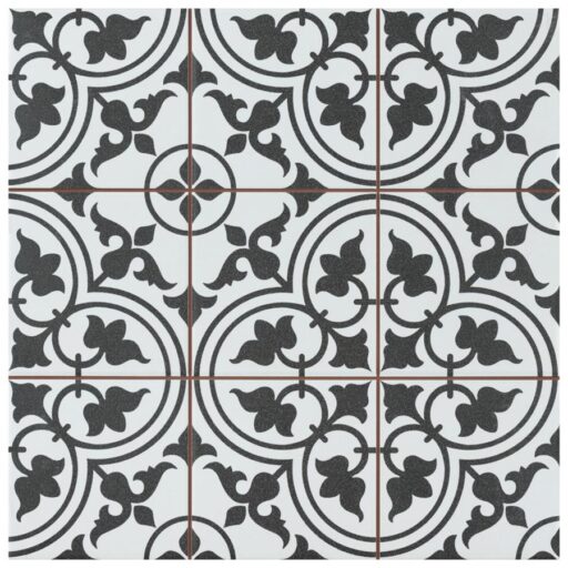 Harmonia Classic White 13"x13" Ceramic Floor/Wall Tile