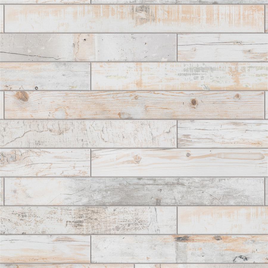 Melvin White 2-7/8"x26-1/2" Porcelain F/W Tile