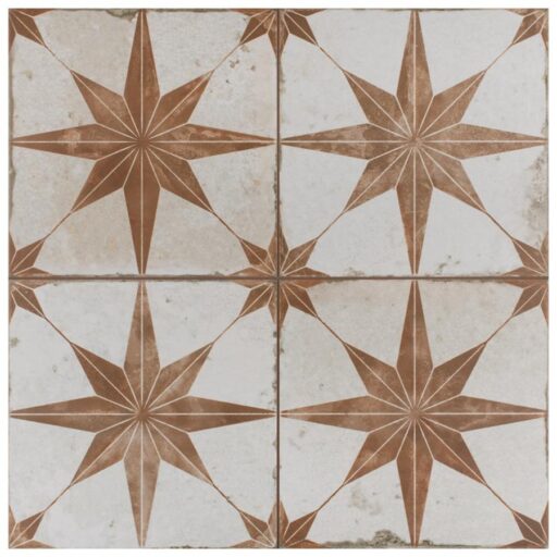 Kings Star Oxide 17-5/8"x17-5/8" Ceramic F/W Tile