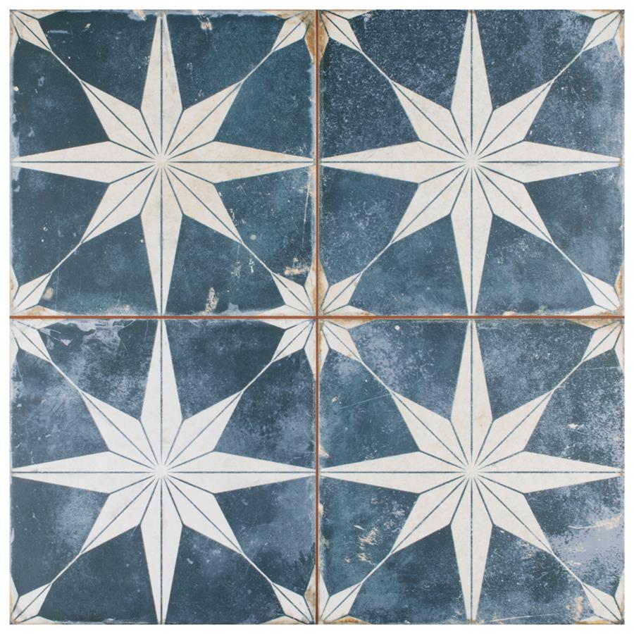 Kings Star Sky 17-5/8"x17-5/8" Ceramic Floor/Wall Tile