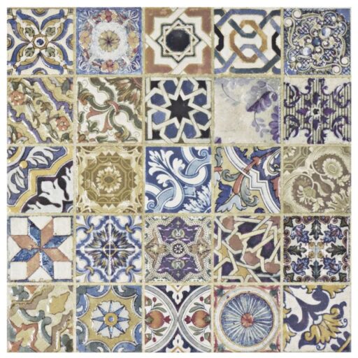 Avila Arenal Decor 12-1/2"x12-1/2" Ceramic F/W Tile