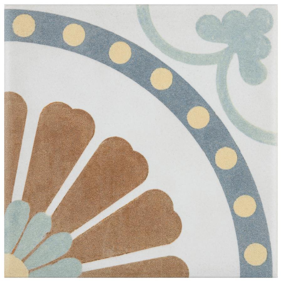 Revival Mini Ring 4"x4" Ceramic Floor/Wall Tile