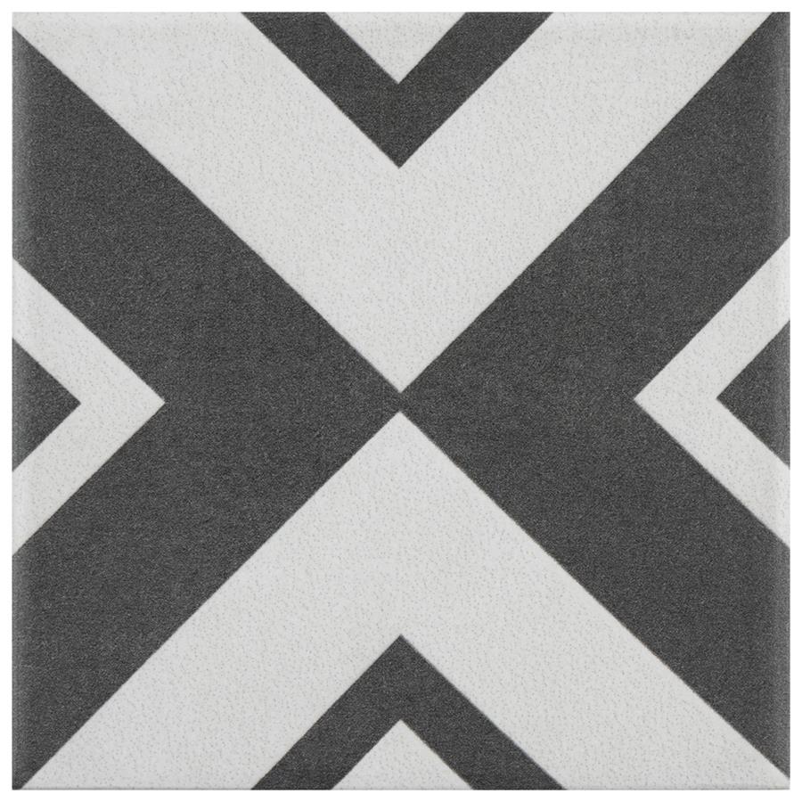 Twenties Mini Vertex 4"x4" Ceramic Floor/Wall Tile