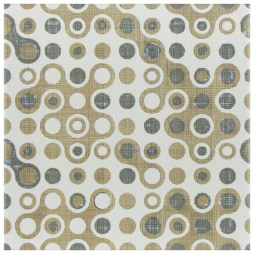 Boheme Cool 7-3/4"x7-3/4" Ceramic F/W Tile