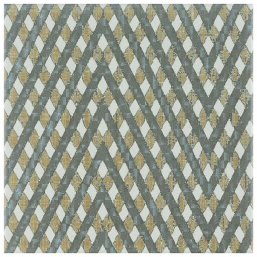 Boheme Grid 7-3/4"x7-3/4" Ceramic F/W Tile