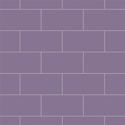Projectos Violet Purple 3-7/8" x 7-3/4" Ceramic F/W Tile