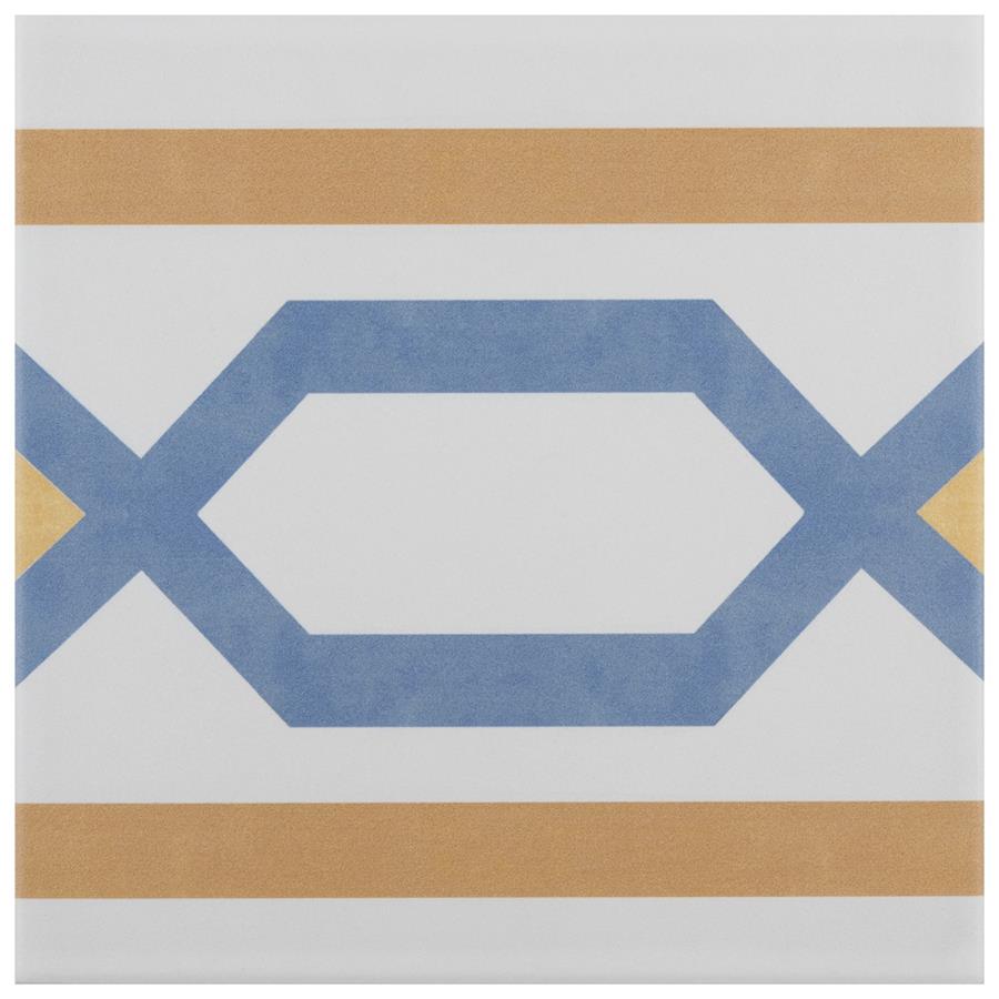 Revival Frame 7-3/4"x7-3/4" Ceramic F/W Tile
