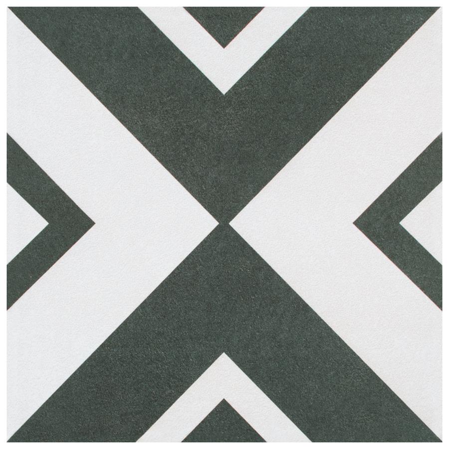 Twenties Vertex 7-3/4"x7-3/4" Ceramic F/W Tile