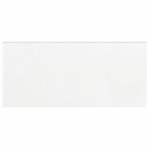 Twenties White 3-1/2"x7-3/4" Ceramic Bullnose F/W Trim
