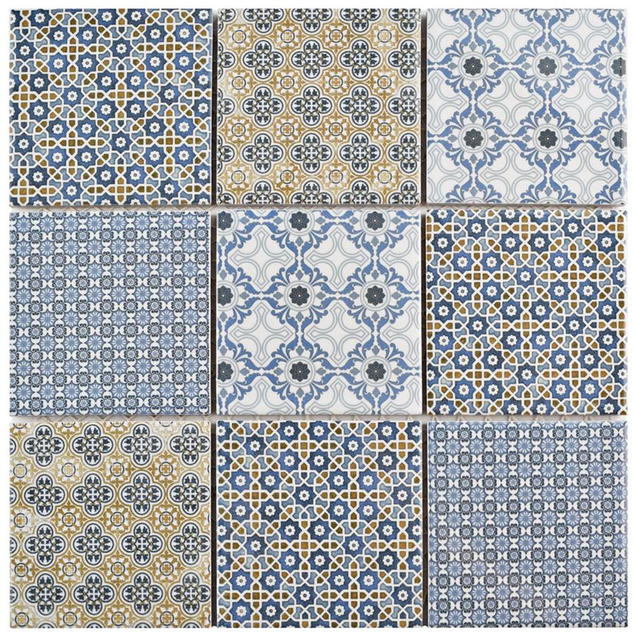 Classico 4" Mix 11-5/8"x11-5/8" Porcelain Mos