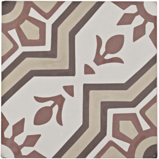 Cemento Ellis Sunset 7-7/8"x7-7/8" Cem Handmade F/W Tile