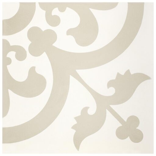 Cemento Empress Beach 7-7/8"x7-7/8" Cem Handmade F/W Tile