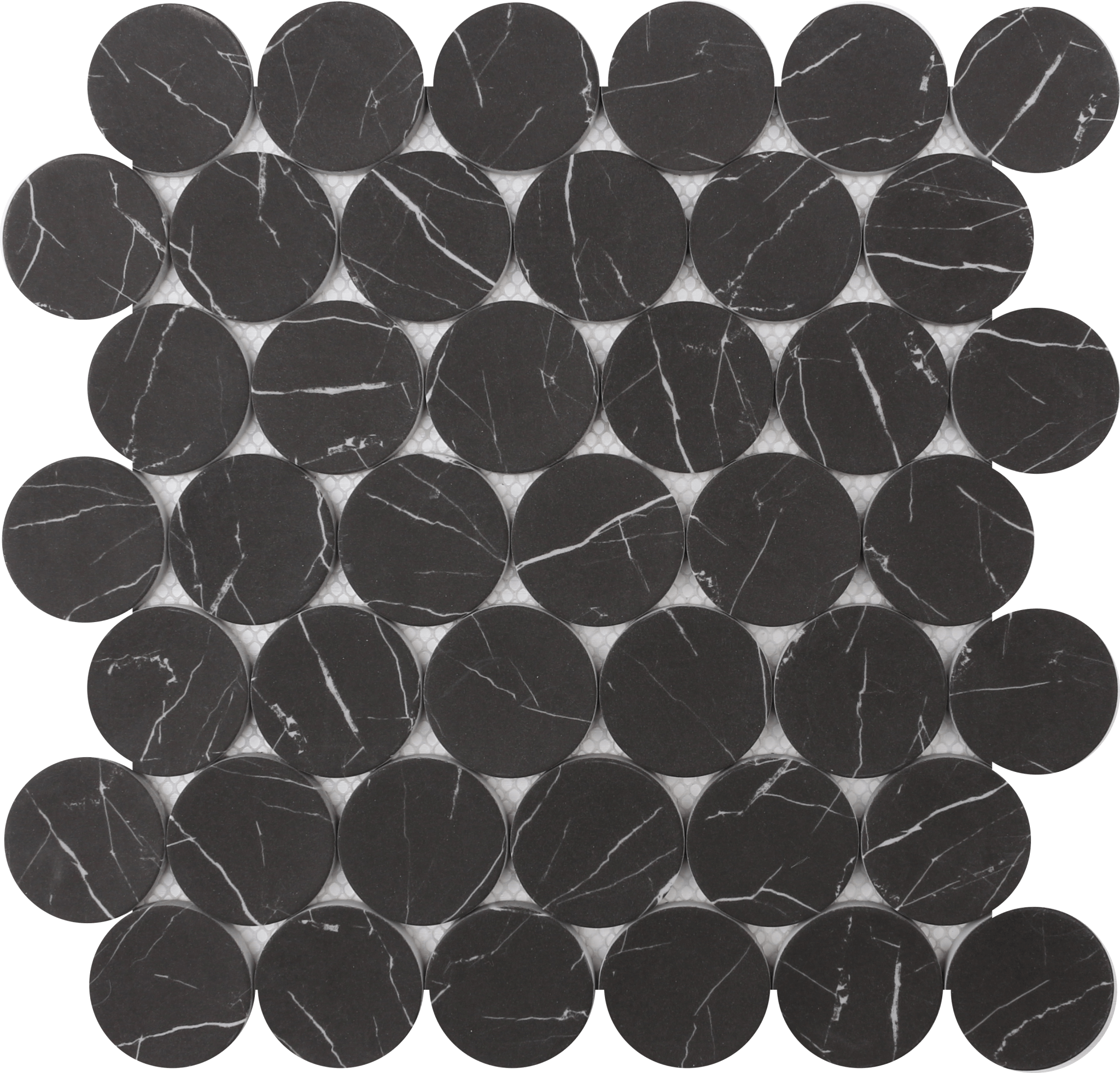 Terrazo Scales Gray 12X12 Mosaic