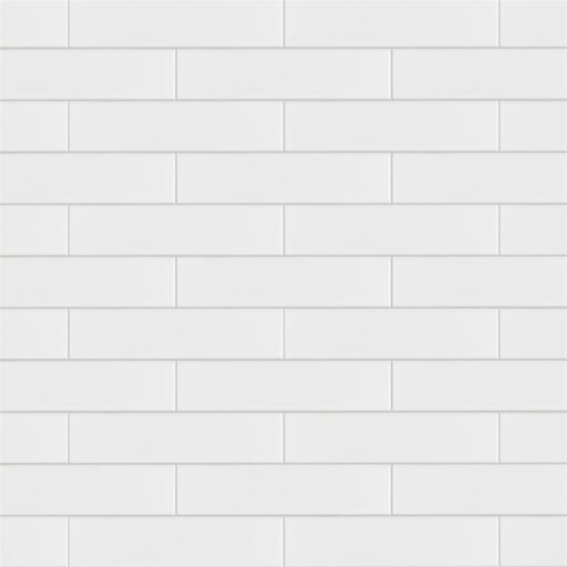 Metro Soho Subway Glossy White 1-3/4"x7-3/4" Porc F/W