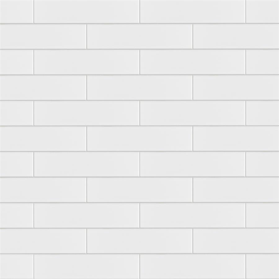 Metro Soho Subway Glossy White 1-3/4"x7-3/4" Porc F/W