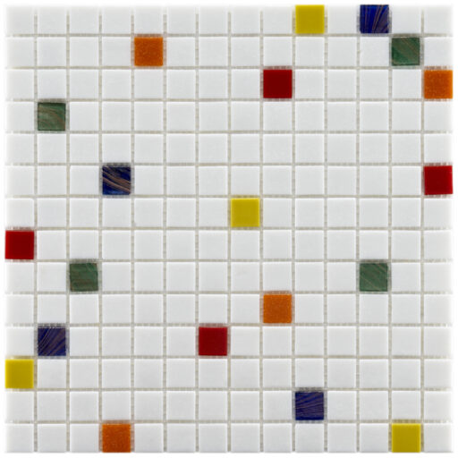 Coppa Happy 12"x12" Glass Mosaic