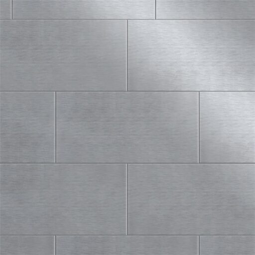Alloy Subway 3"x6" Stainless Steel/Porcelain W Tile