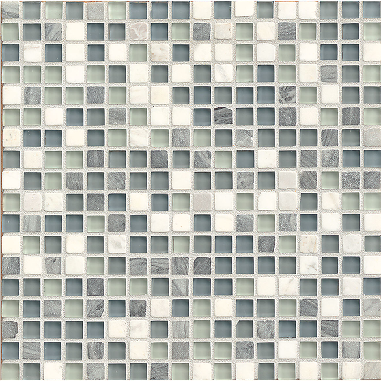 Eclipse 5/8" x 5/8" Wall Mosaic in Marina