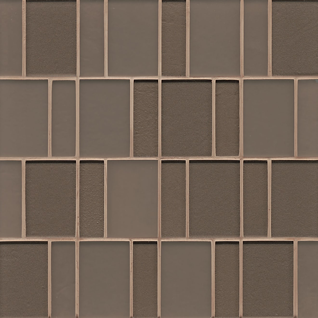 Manhattan Wall Mosaic in Ash