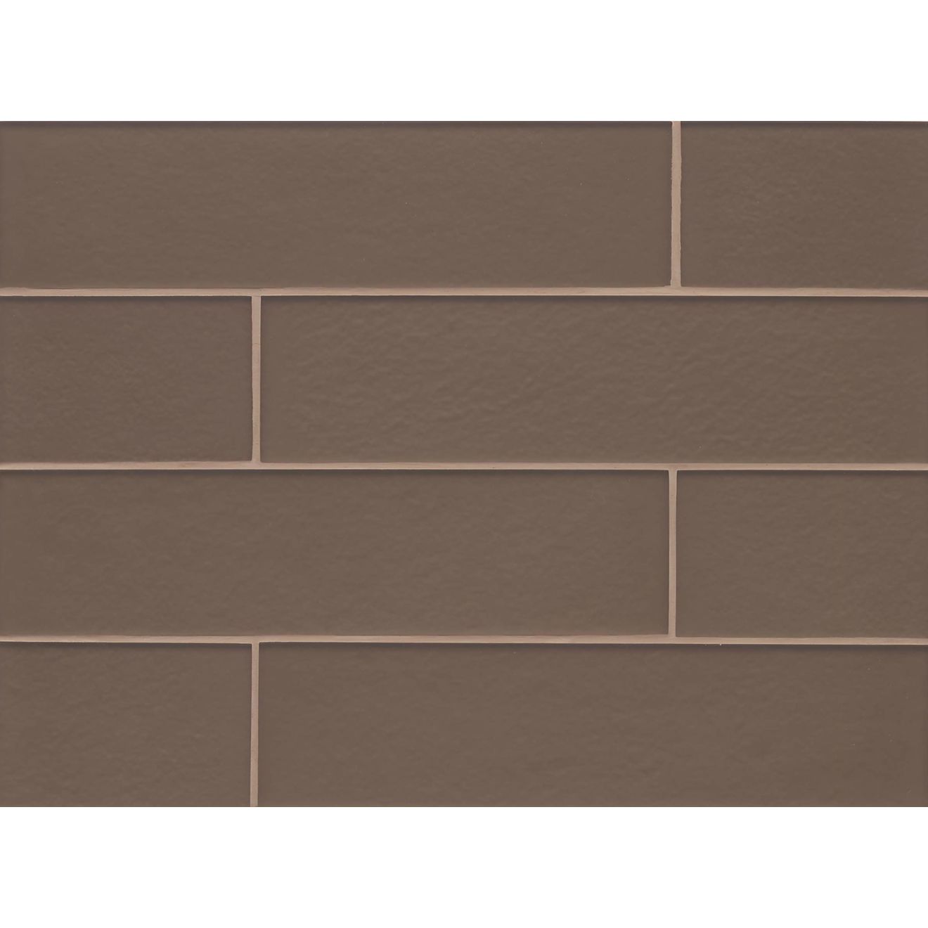 Manhattan 4" x 16" Wall Tile in Bittersweet