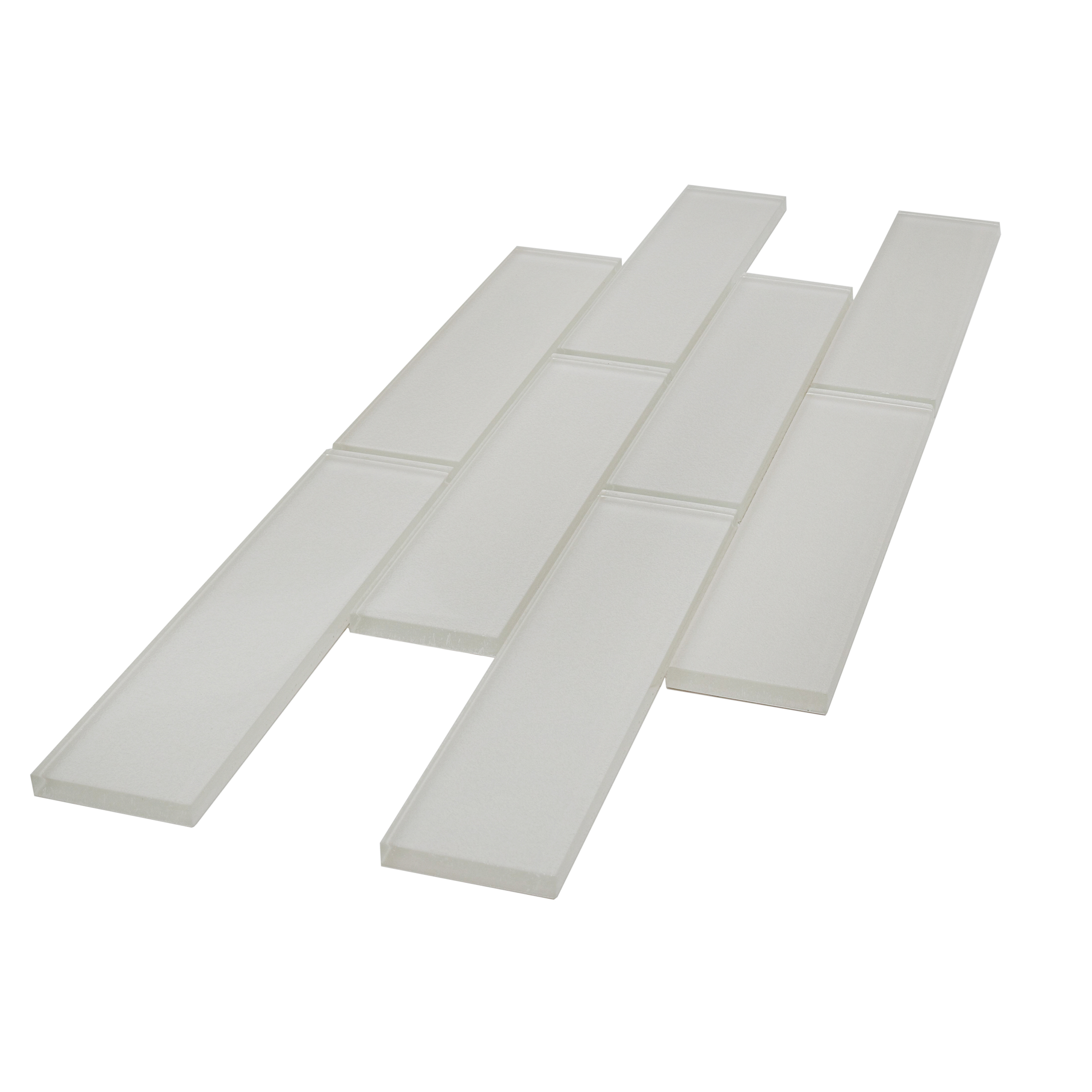 Manhattan 2" x 8" Wall Mosaic in Pearl