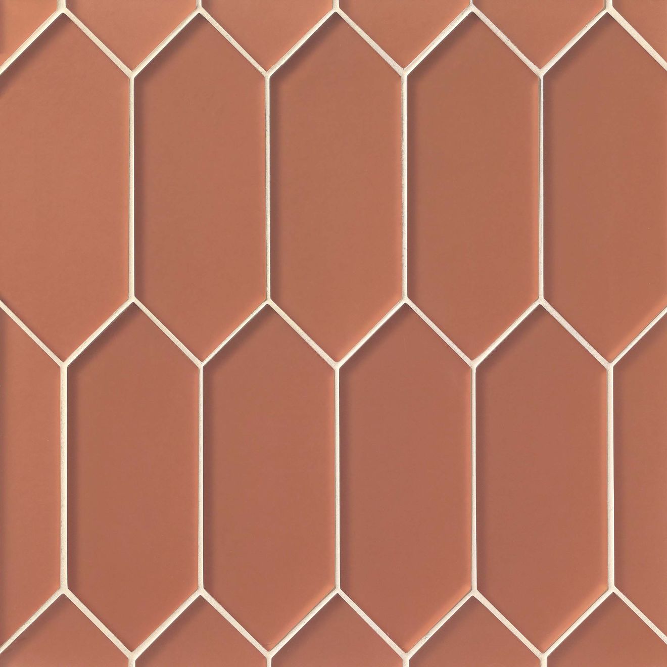 Verve Wall Mosaic in Coral Spice