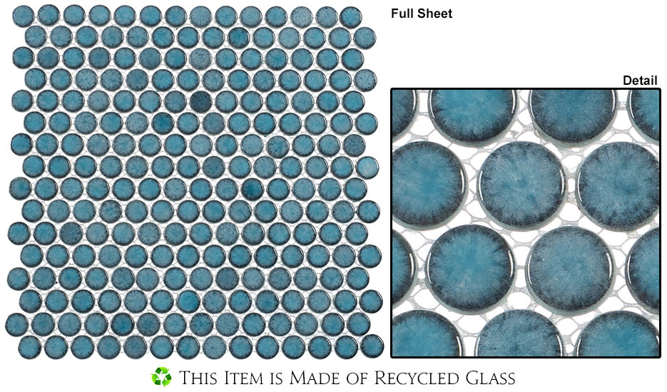 Lafayette Blue (Penny Round) Greenwich